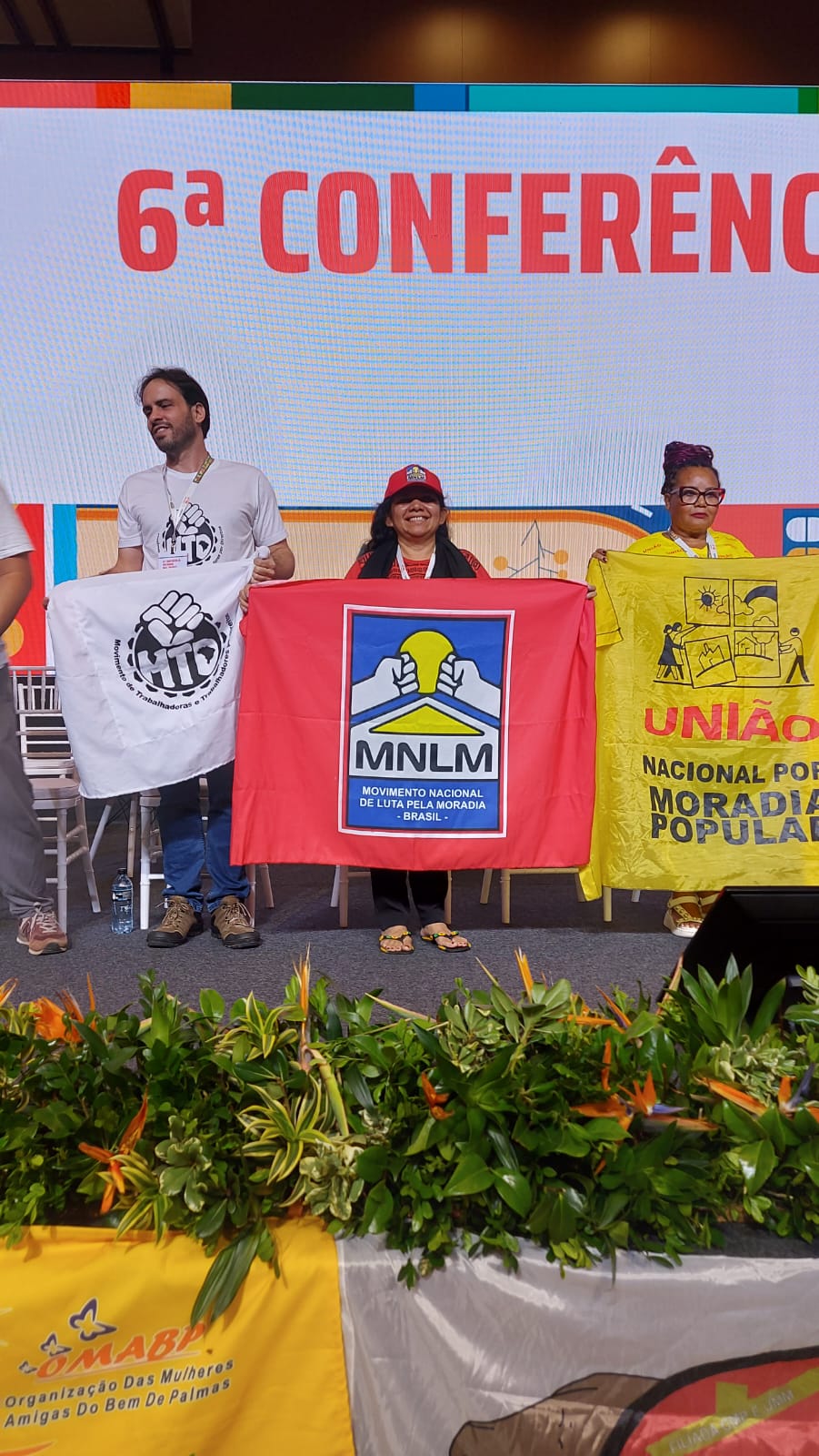 Resumo da orientação do MNLM para 6ª Conferência